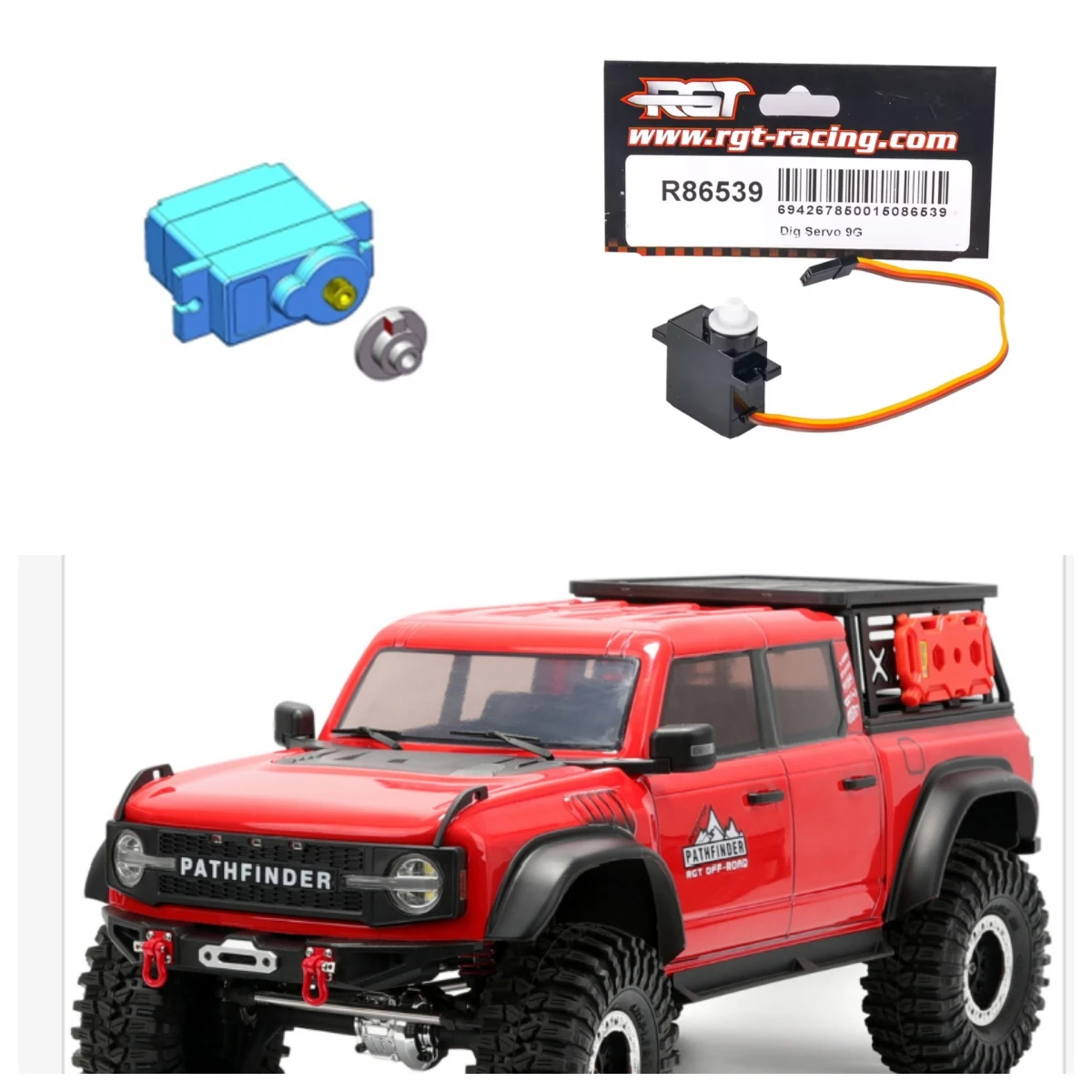 

Запасные части RGT R86539 Dig Servo 9G ДЛЯ ex86170 EX86150 EX86130 Pro Runner Новая электрическая модель автомобиля с дистанционным управлением 1/10