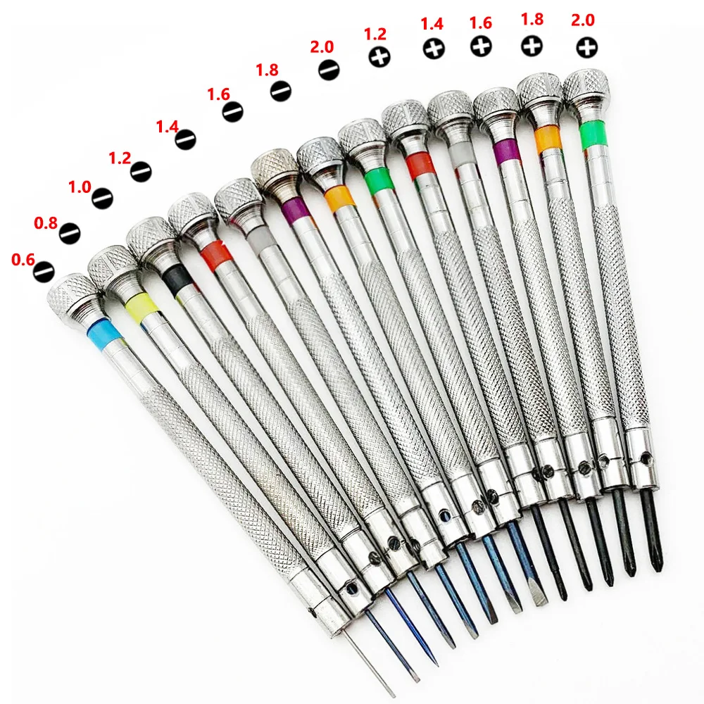 Micro Screwdriver Kit - Slotted Phillips Screwdriver Set Precision Screwdriver