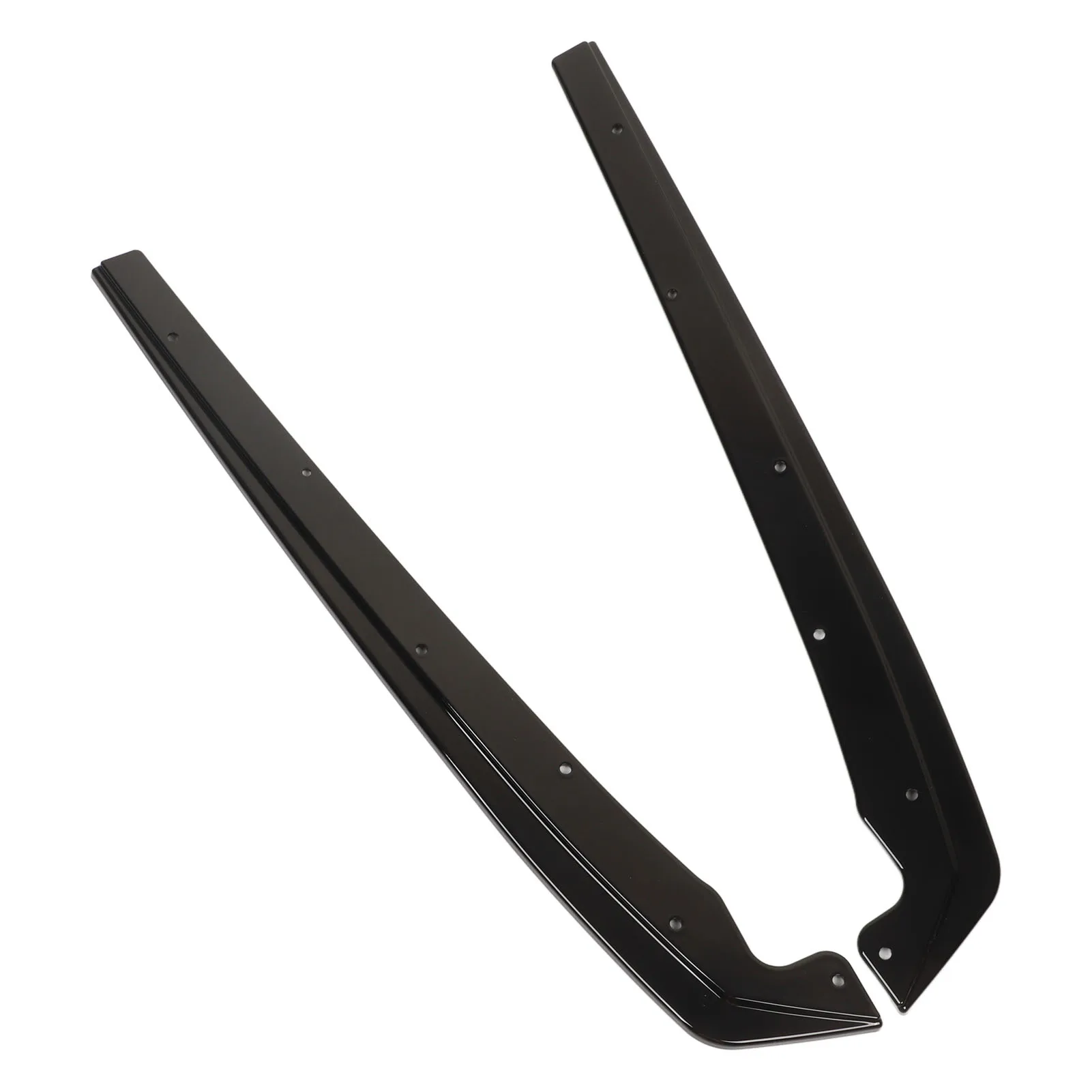 Glossy Black Rear Bumper Side Splitters Flaps for 5 Series G30 G31 M Sport 2017 2018 2019 2020 2021 2022 Car Accessories