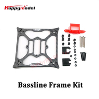 HappyModel Bassline 2S 2inch FPV Drone Carbon Frame Kit with Battery Tray Screws Pack