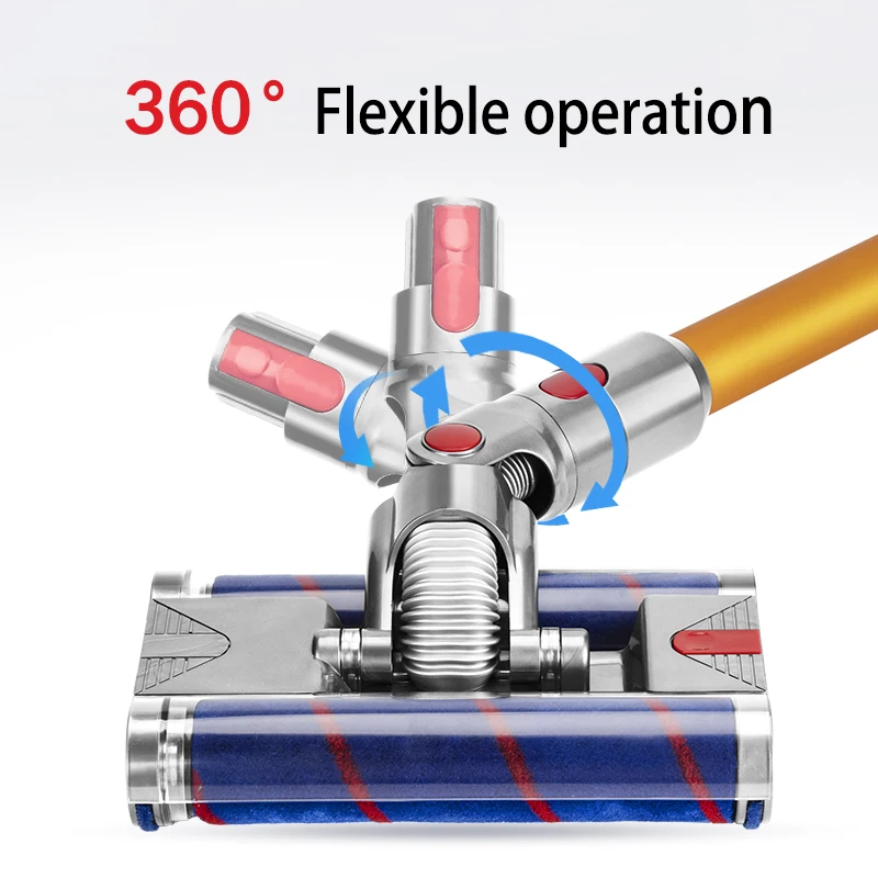 Быстросъемная электрическая напольная головка для пылесоса Dyson V7 V8 V10 V11 V15