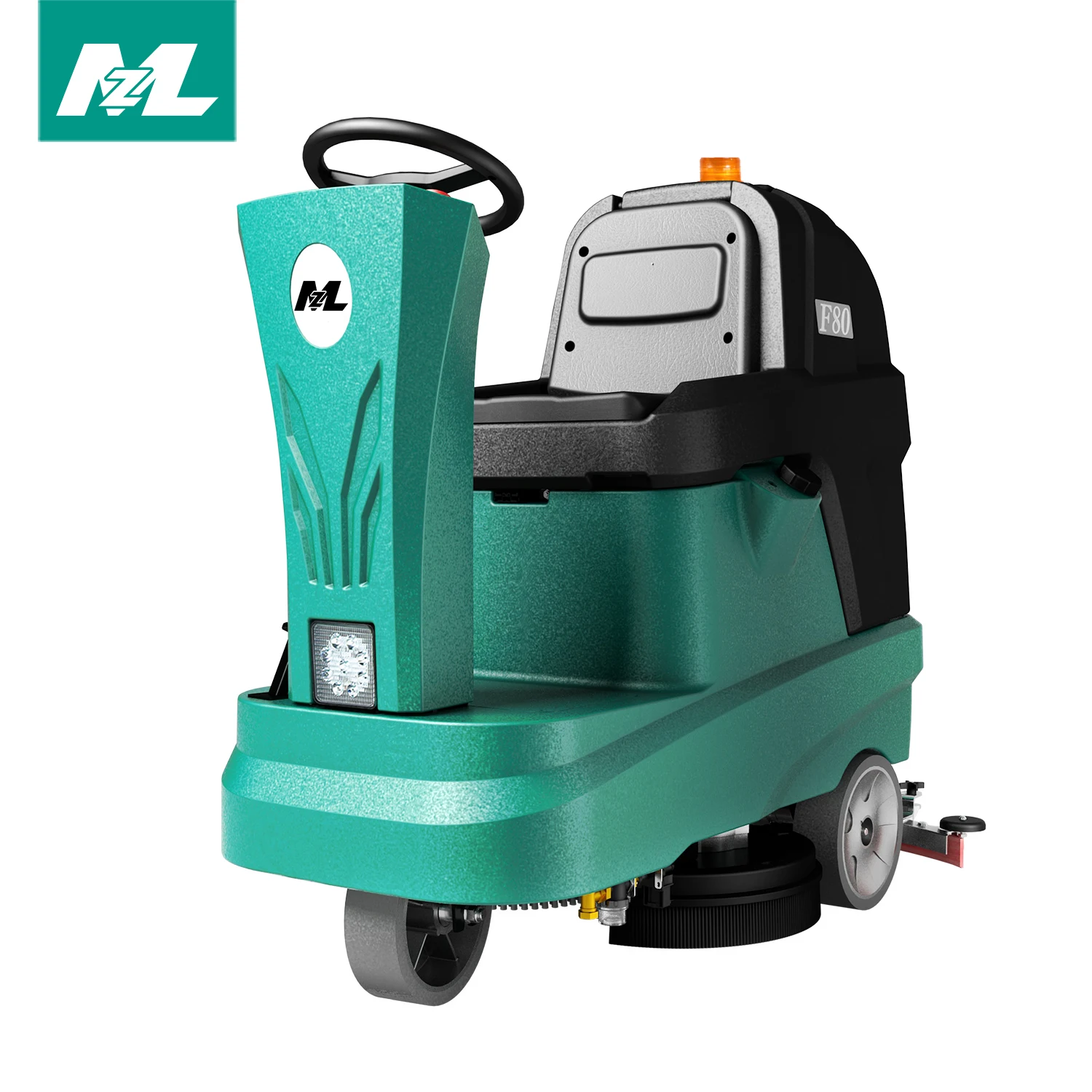 Mini Ride on Scrubber Dryer for Easy Cleaning Shopping Mall High Efficiency Floor Cleaning Machine