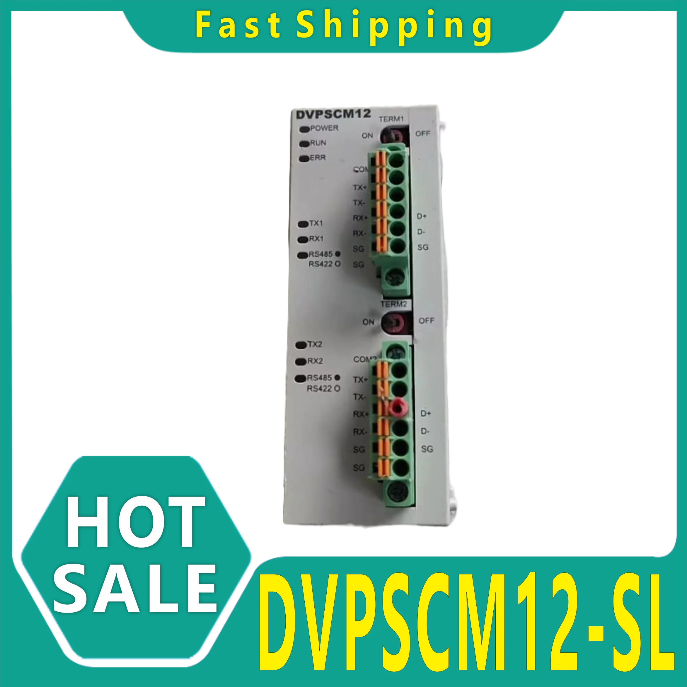Dvpscm12-sl New Original Plc Rs-485 Rs-422 Serial Communication Module
