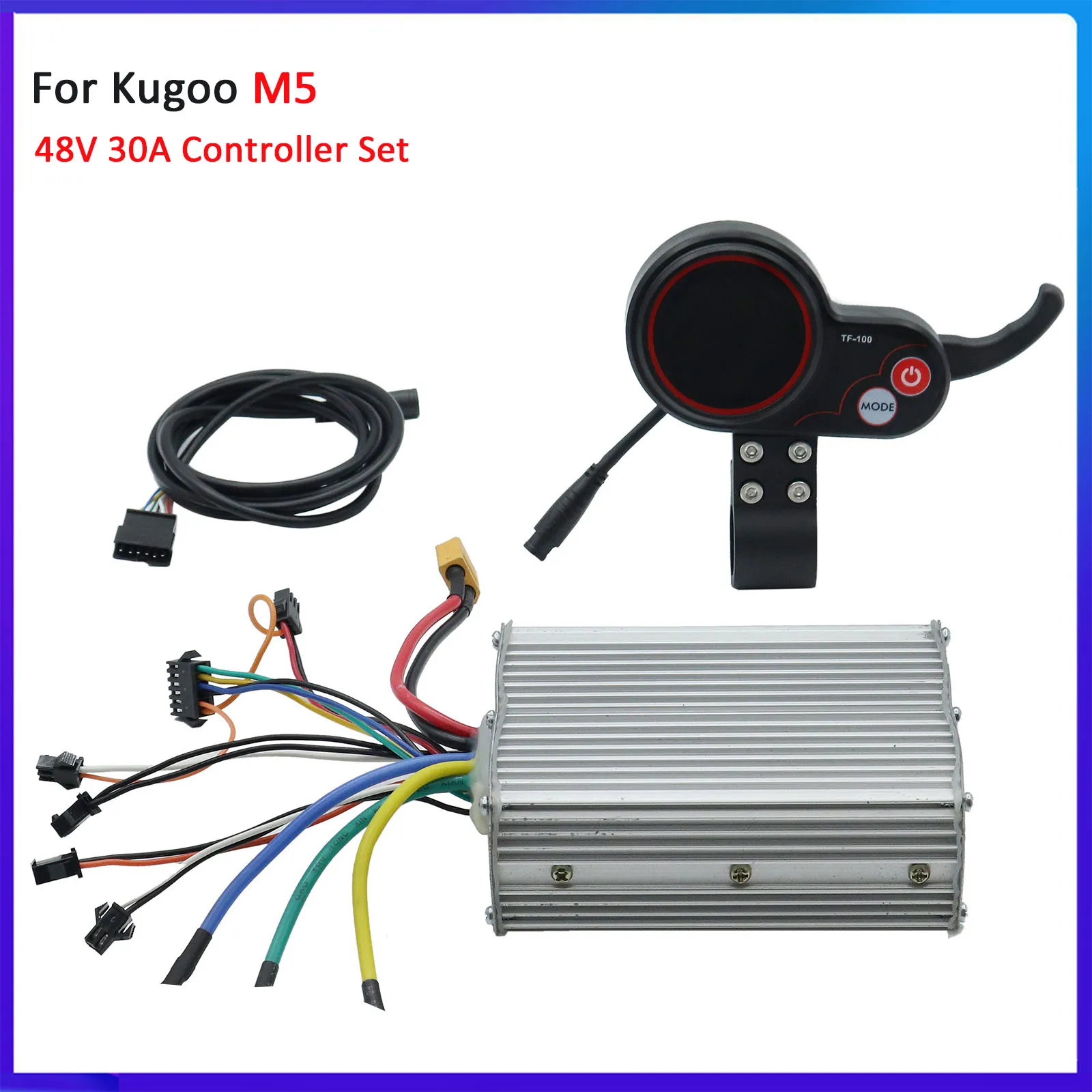

Electric Scooter Motor Controller Dashboard Set For Kugoo M5 LCD Display 48V 30A Kickscooter Main Board Replacement Parts