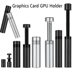 GPU GPU Plate Adjustable Telescopic Rotary Screw Aluminum League Vertical Support GPU SUPPORT OF GPU Video Plate Holder 8 Main Sales Support Vertical GPU - №3