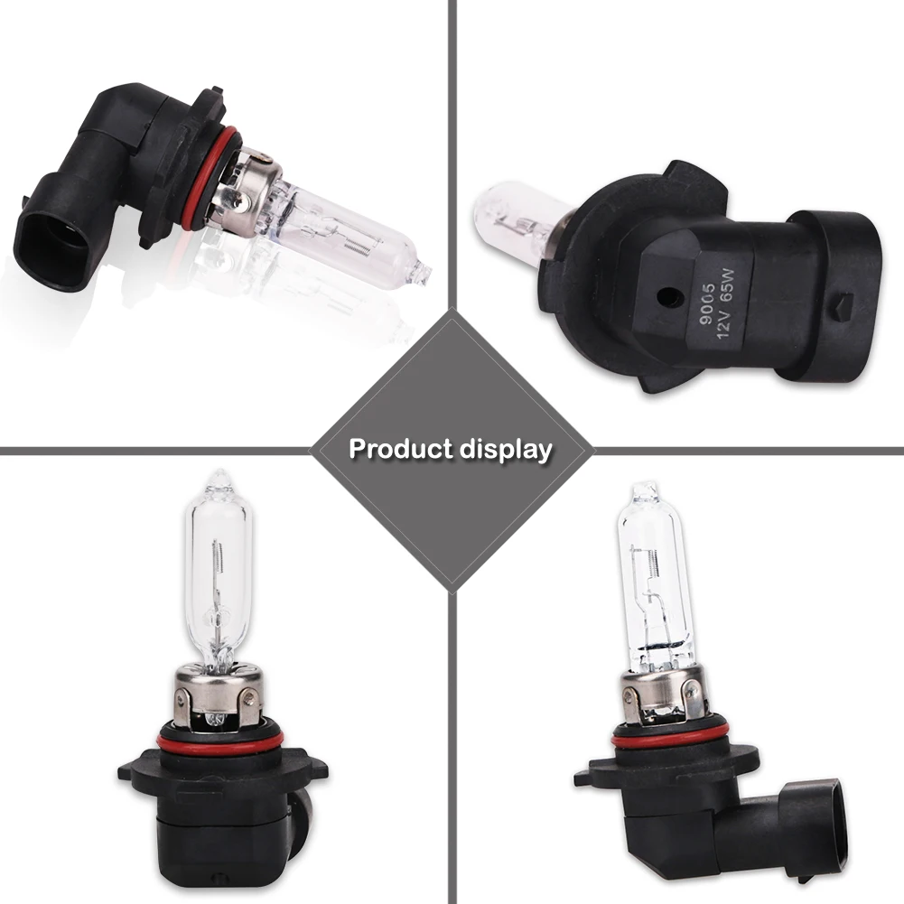 2Pcs H1 H3 H4 H7 H11 H16 9005 9006 55W Halogen Bulb 12V Quartz Glass Car Fog Light Auto Headlight Bulbs White Fog Lights Lamp