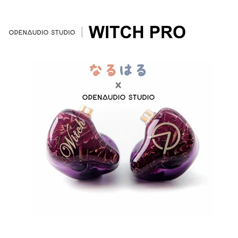 OPENAUDIO WITCH PRO 1DD+1BA Hybride stuurprogramma's Oortelefoon IEM Hifi Muziek Oordopjes 0,78 mm Afneembare kabel Headset TYPE-C Hidizs