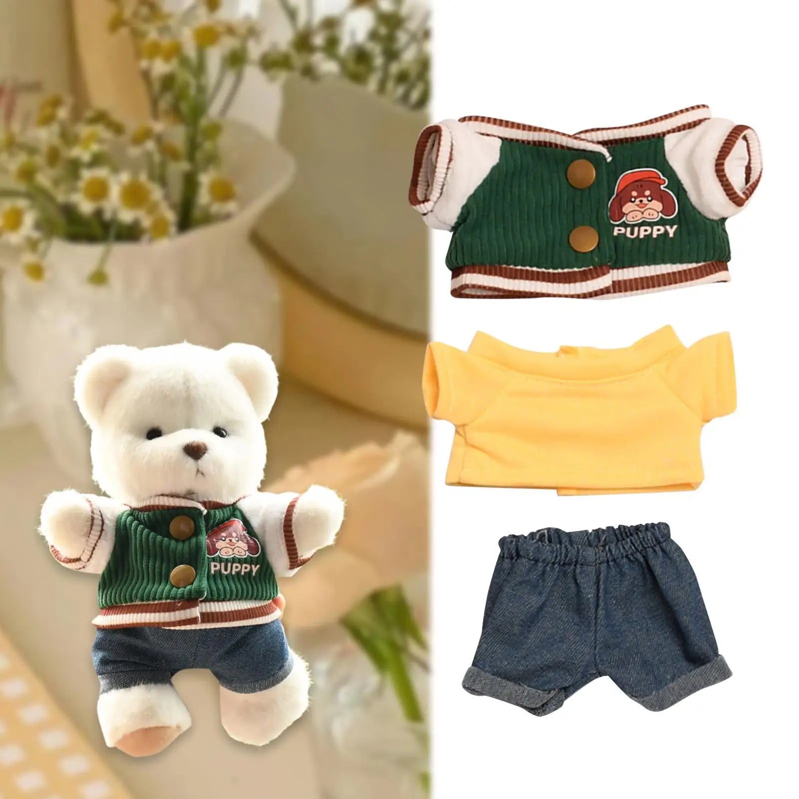 

Кукольная одежда, модная кукольная одежда для куклы-медведя 20 см, аксессуары для наряда