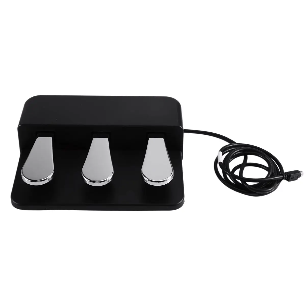 PROMOTION~ 3-Pedal for Digital Keyboards Pianos,Three Foot Pedal Unit for Yamaha P48 Electric Digital Pianos