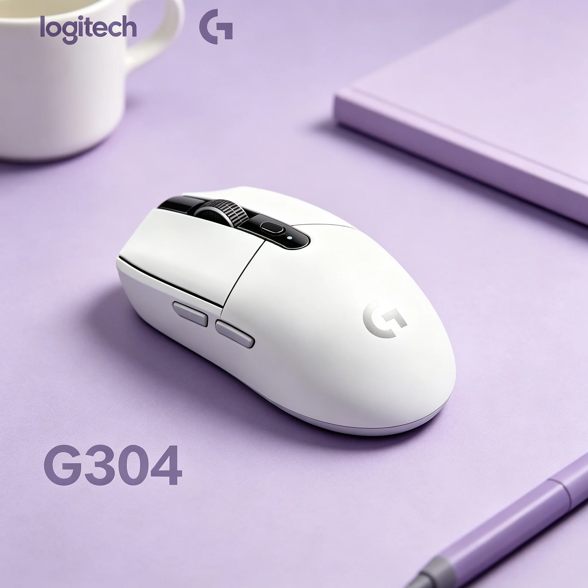 Logitech G304 Original G304 Wireless Gaming Mouse High‑Speed Sensor For PUBG CS2 Valorant LOL