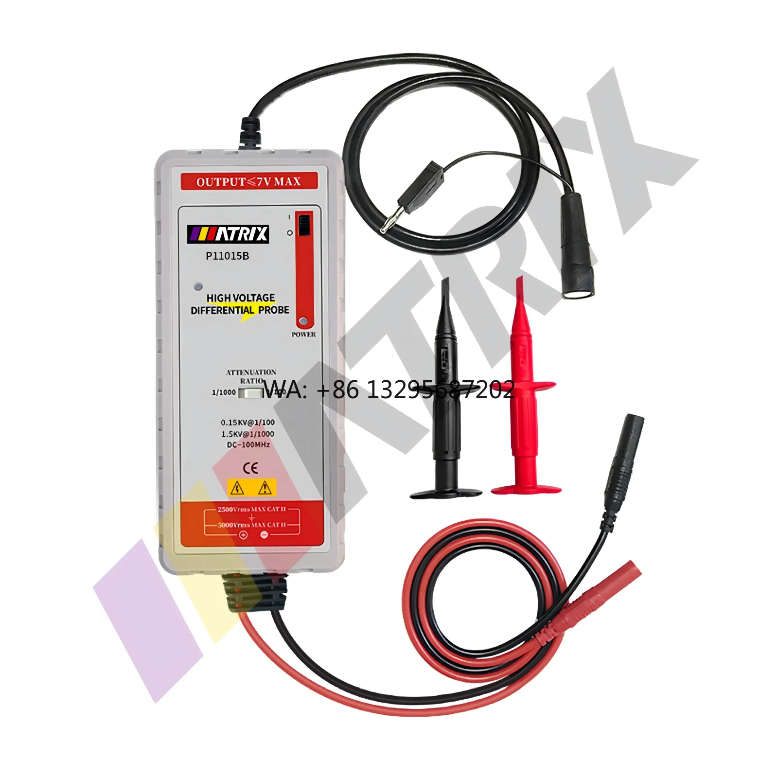 

P11015A DC 100MHz P series active differential probe ultra small model suitable for all oscilloscopes