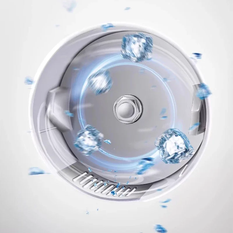 6L ندفة الثلج كسارة الجليد الناعمة التجارية ماكينة صنع الثلج المشروبات الباردة متجر الحلوى متجر الحليب الشاي متجر حائل آلة صنع الثلج