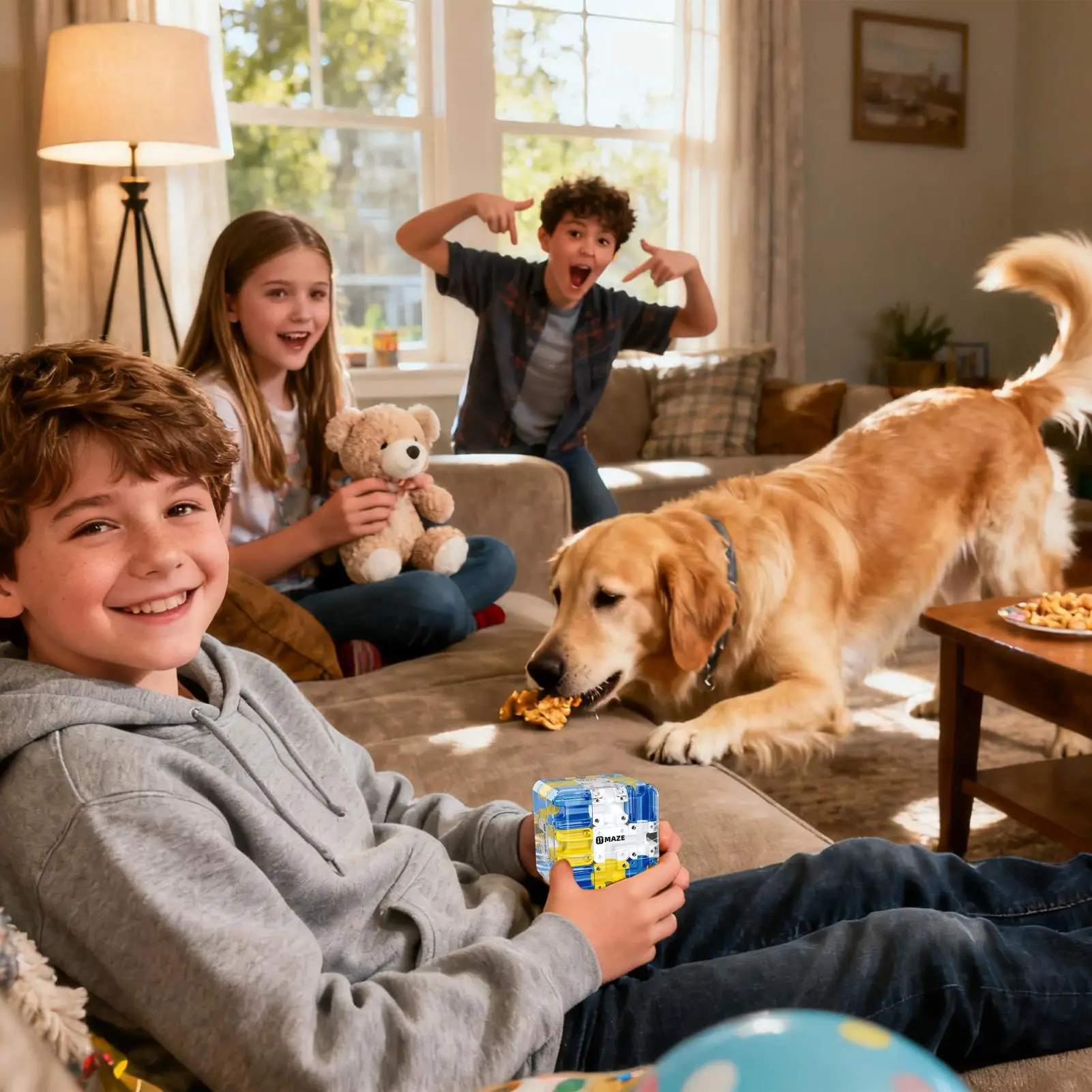 Doolhof Kubus Ruimtelijk Bewustzijn Logica Ontwikkeling Labyrint Puzzel Kleur Match Spel Zintuiglijk Speelgoed Voor Familie Vrienden Volwassenen Tiener Jongens