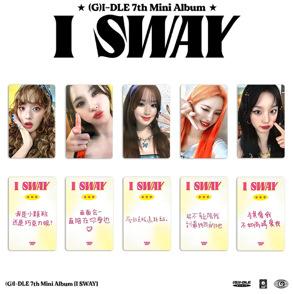 GI-DLE Girl I SWAY Little Namil POB Special Card GIDLE Ktown4u Pinkypop