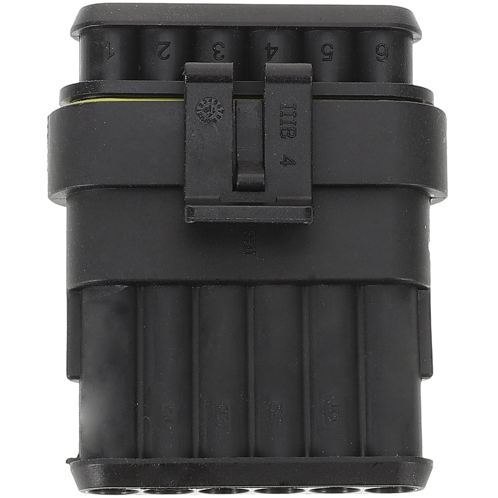 

1 Set Waterproof Connector Plug Socket For Car Marine Boat Wiring Harness Rubber Nylon Sturdy Electrical Connection 6 Pin