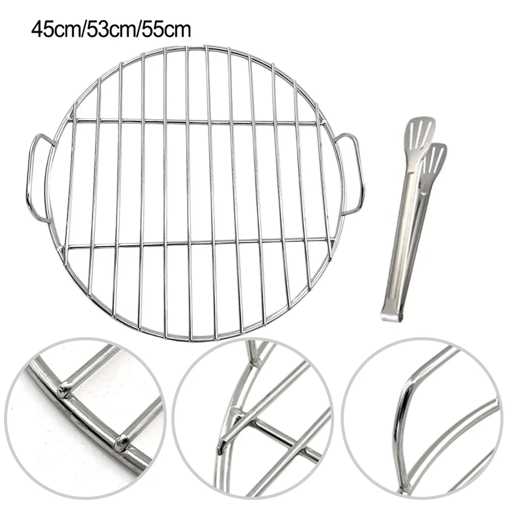 

1PC 304 Stainless Steel Cooking Grate Circular Barbecue Grill Grill Mesh For WEBER 57 Cm Charcoal Grills And Kettle Grills