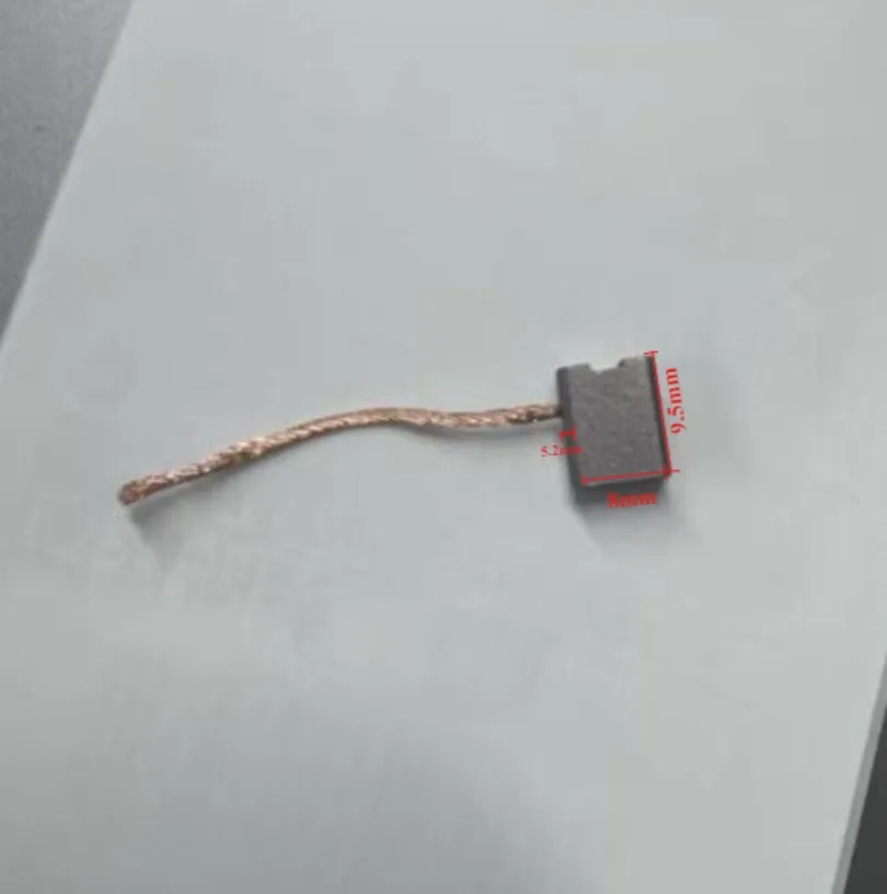 For ABS  Brake Pump Carbon Brush 5.2*8*9.5mm