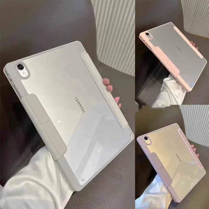 

Y-Folding Acrylic Case For Lenovo Xiaoxin Pad Pro GT 11.1 inch 2025 Xiaoxin Pad 12.1 2025 Leather Protective Cover With Pen Slot