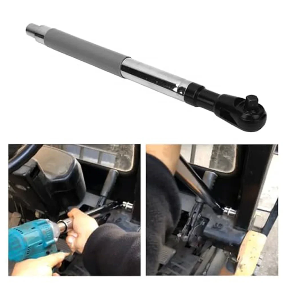 

2-in-1 Automatic Hand Wrench High Torque Wrench Extender Tool Slim Design Repair Hand Tool Plumbing For Applications