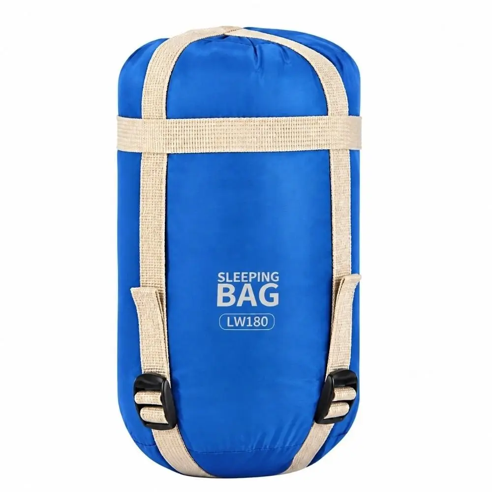 Portable Compression Sack Camping Sleeping Bag Nylon Rectangular Envelope Sleeping Bag Warm Weather Sleeping Bag Outdoor Camping
