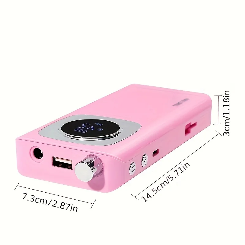 Perceuse à ongles professionnelle 45000 tr/min, outils pour enlever le vernis Gel, lime à ongles Portable pour les ongles en Gel acrylique, outils d'art des ongles