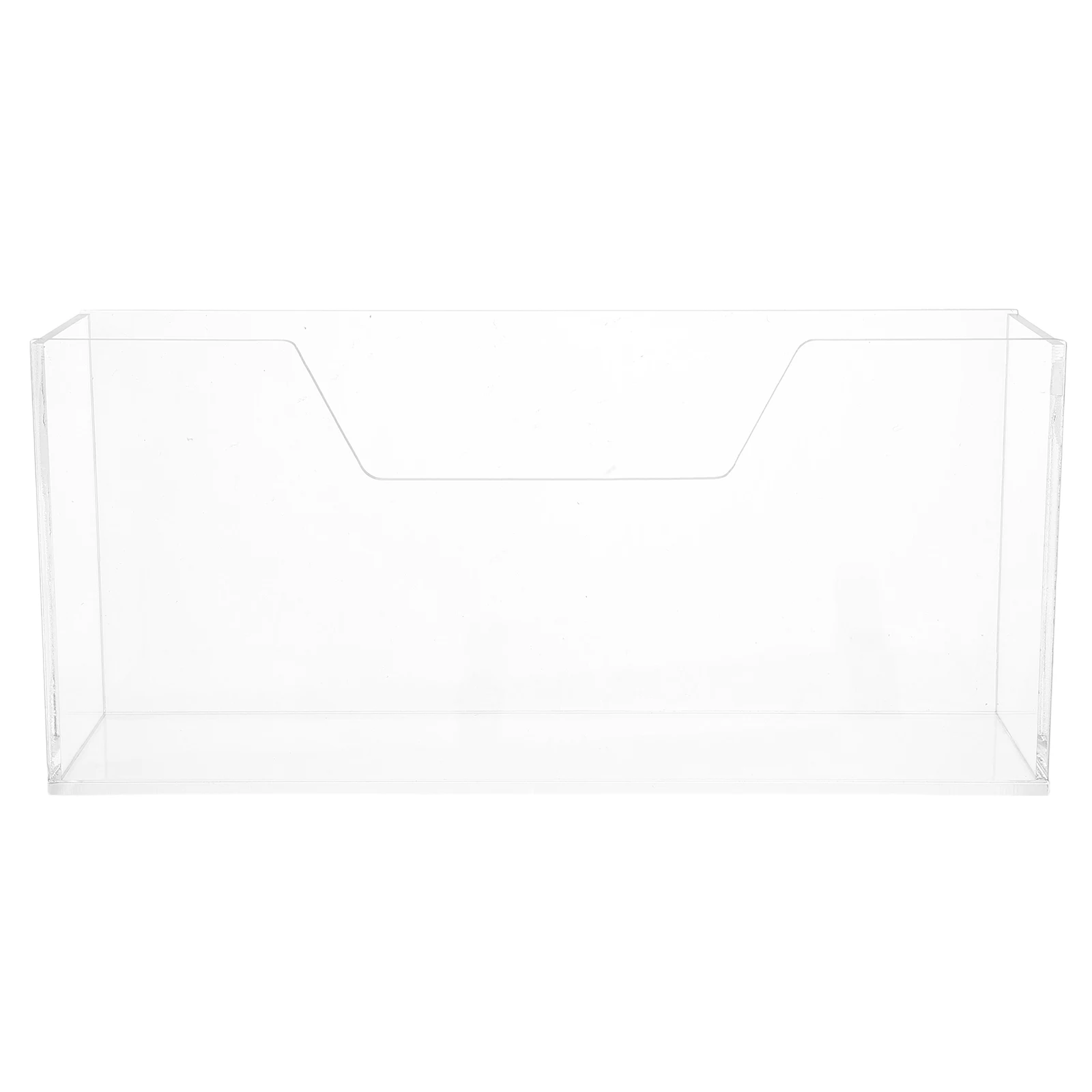 

Transparent Acrylic Guest Towel Stand Vertical Paper Napkins Rack Dining Room Kitchen Vanity Storage Acrylic Guest Towel Holder