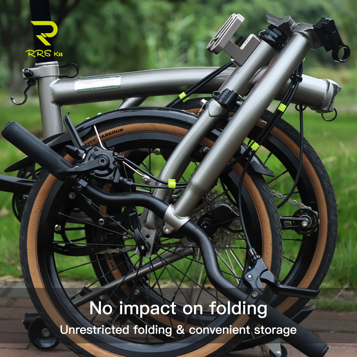 RRSKIT Bicycle Brake Gear Cable Clip For Φ5 mm/0.20in Cable Housing Bike Clip Locks Cables Line Clip Ring Clasp