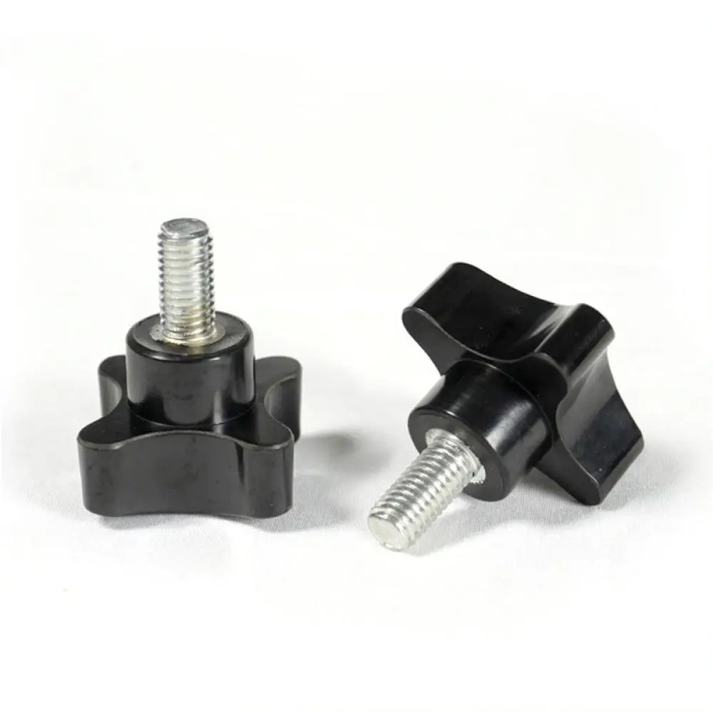 Industrial Cross Shape Knob Bakelite Handwheel Tightening Handle Machine Equipment Adjustment Component Fastener Hardware Tool