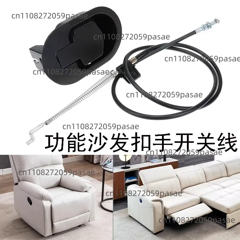 

2 Pieces Recliner Release Pull Handle With Cable Couch Sofa Chair Release Lever Replacement Parts Sofa Pull Handle Funiture