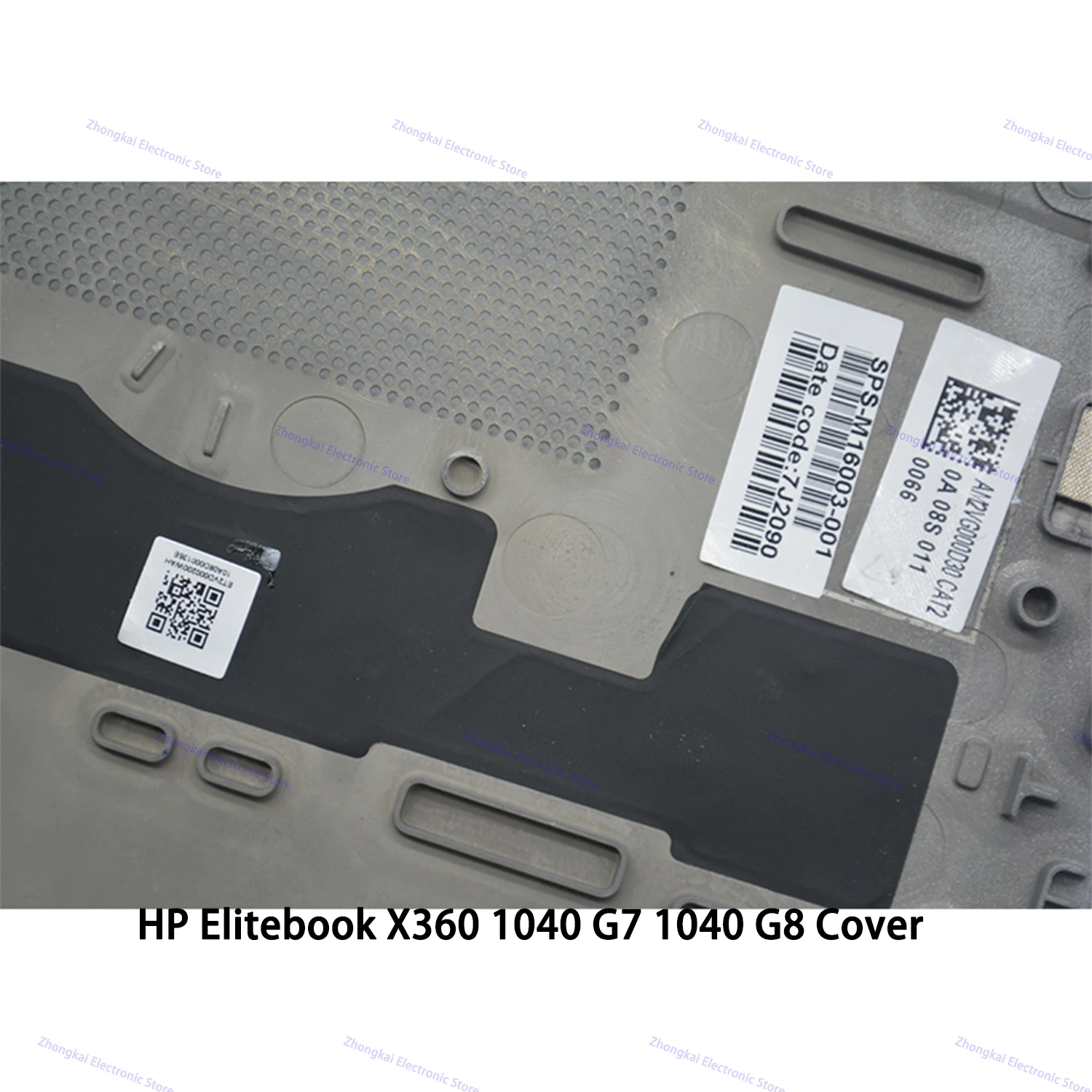 Imagem -02 - Estojo Base Inferior para hp Elitebook Tampa Inferior Prata Novo Original M16003001 X360 1040 g7 1040 g8