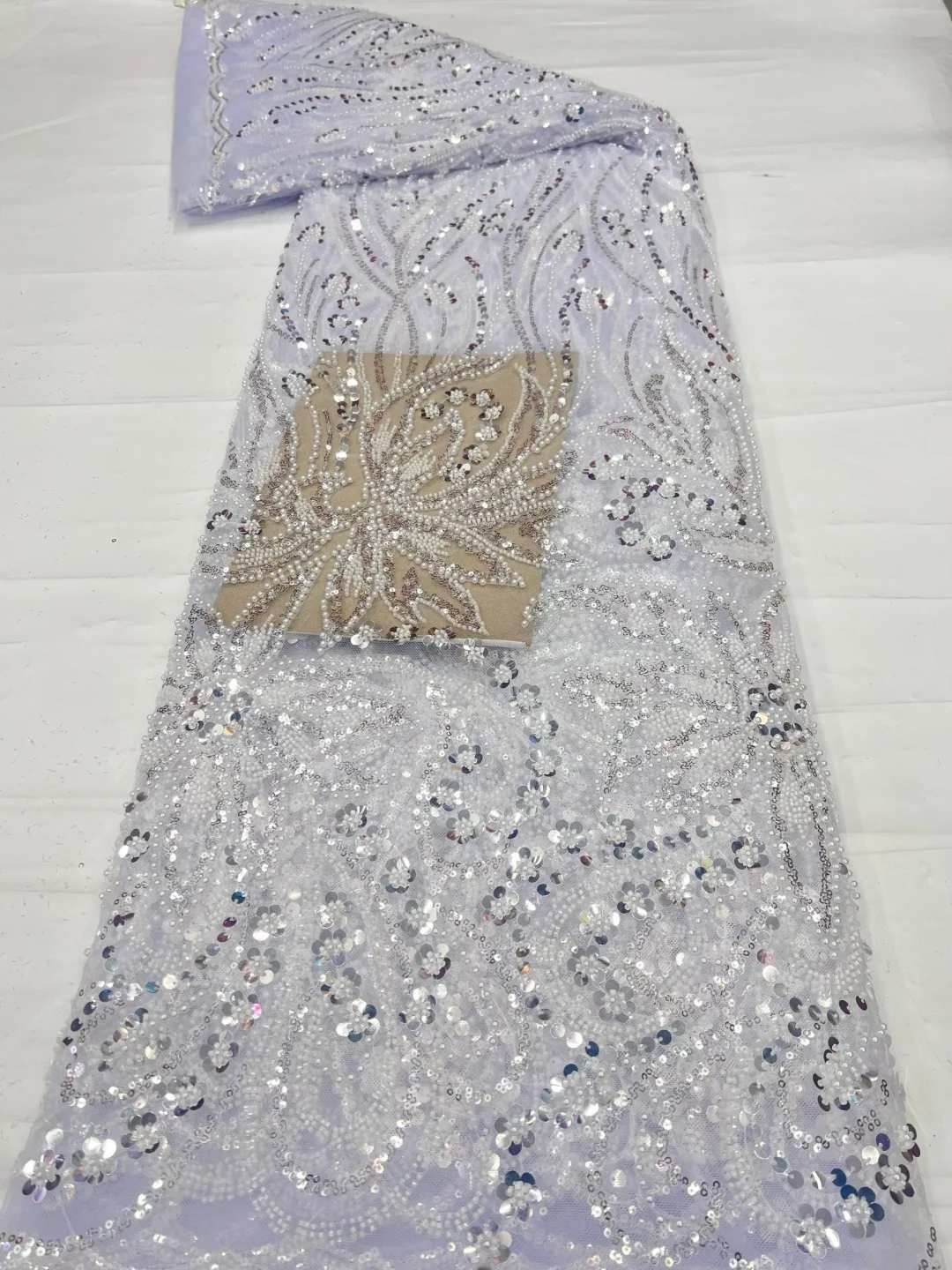 5 Yards African Nigerian 2026  - đánh giá và giá Embroidery Net Dress