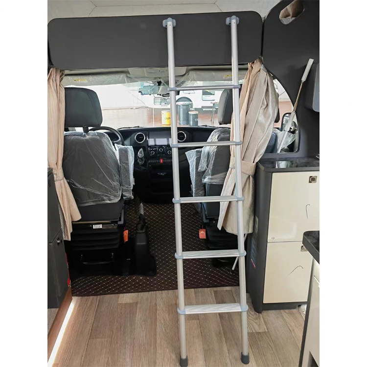 

Высокопрочная лестница для автофургона из алюминиевого сплава, детали для прицепа для внутреннего использования для караванов и дома на колесах, прочная внутренняя лестница для автофургонов