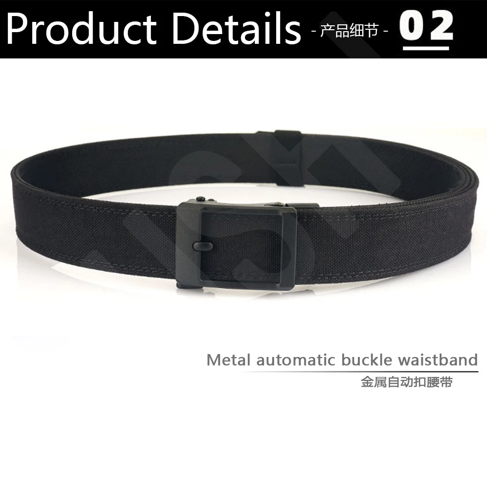 TUSHI Armee Taktische Gürtel Quick Release Military Airsoft Training Molle Gürtel Outdoor Schießen Wandern Jagd Sport Gürtel – Detail 12