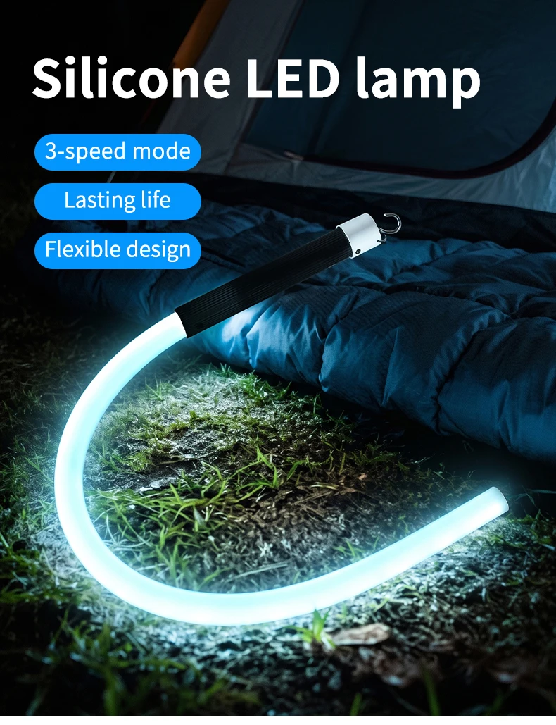 Neue 73 cm flexible Silikon-LED-Lichtleiste mit hoher Lumenleistung, LED-Taschenlampenstab, professionelles Arbeitslicht, tragbares Werkzeug für die Autoreparatur – Detail 8