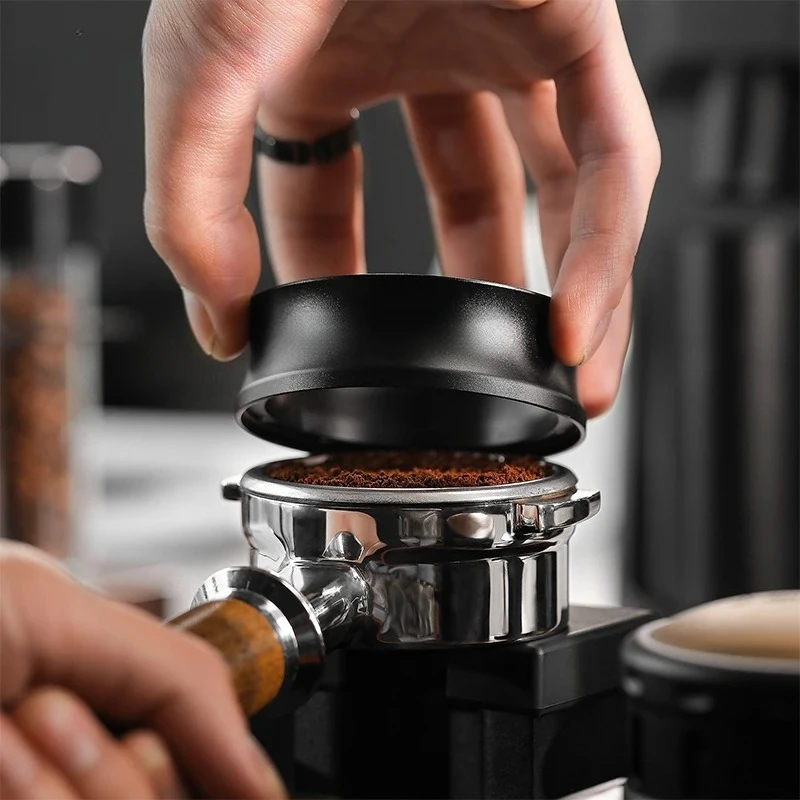 

51-58mm Magnetic Coffee Dosing Funnel Compatible with 58MM Portafilter Espresso Dosing Ring Home Barista Accessories