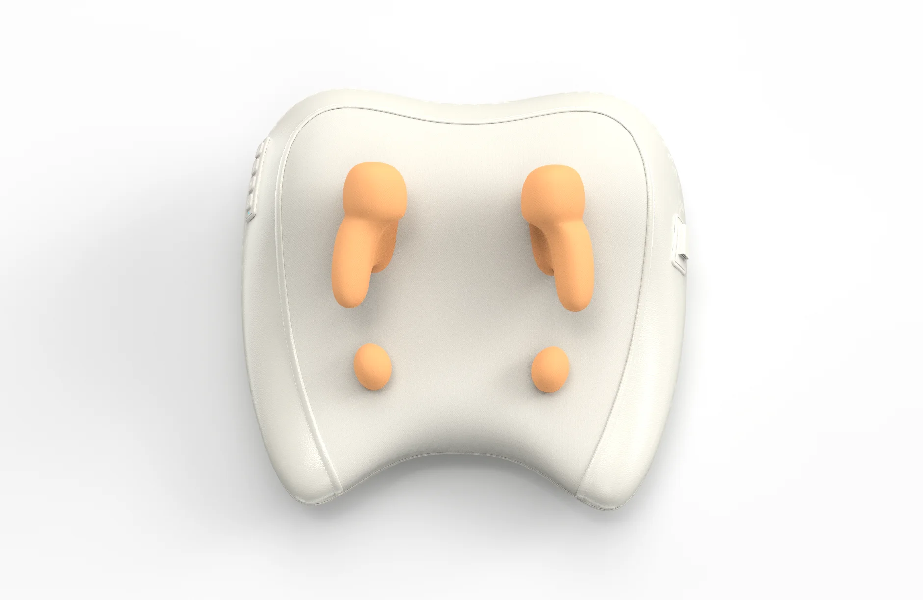 Healthpal 4D الفاخرة رغوة الذاكرة النوم العجن وسادة عنق الرحم الظهر وسادة تدليك الرقبة