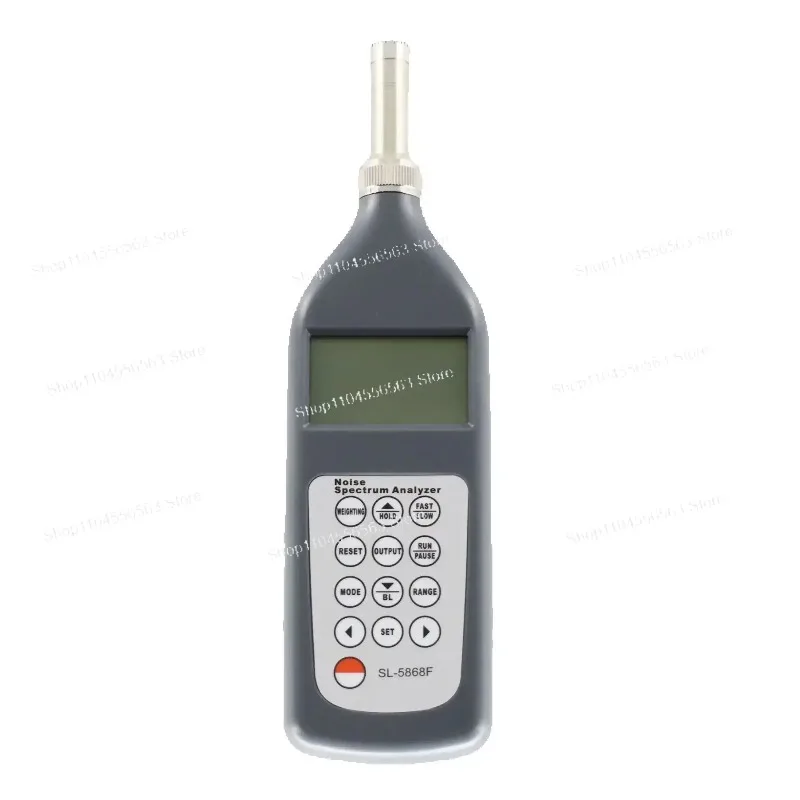 Noise Spectrum Analyzer SL-5868F: Digital Sound Level Meter, 25-130dB(A), with Software