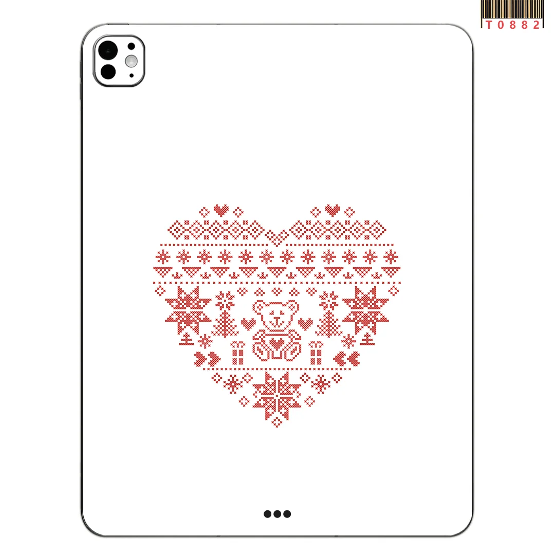 For iPad Pro 13 11 2024 ipad 11 2025  Mini 7 6 Full Cover Colorful Back Film Covers Decal Skin Protector Sticker
