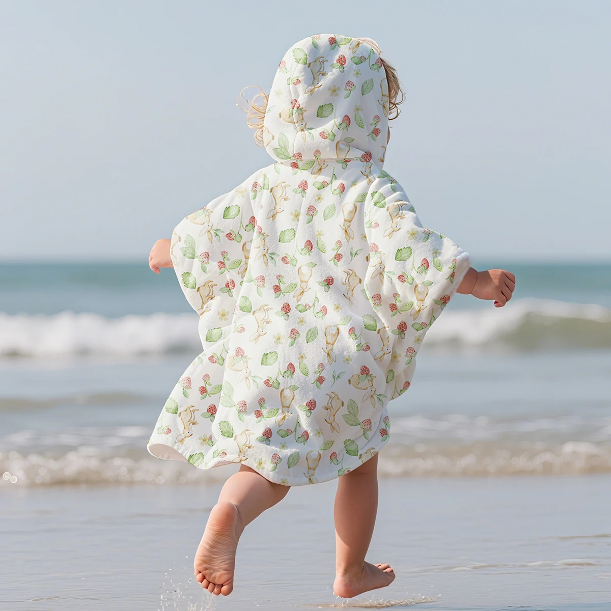 

Банное полотенце с капюшоном для ребенка, мягкий, теплый, быстро впитывающий банный халат из кораллового флиса для мальчиков и девочек, толстое полотенце для душа, пеленальное одеяло