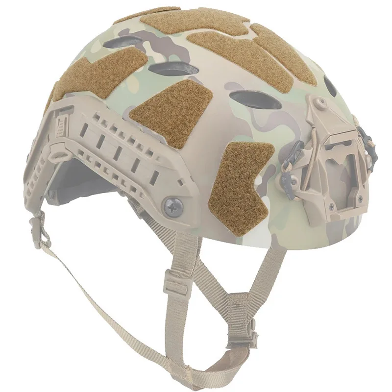 FAST Accessories Tactical Helmet MAGIC STICKS SERIES Fur Back Adhesive Modified Cloth Helmet