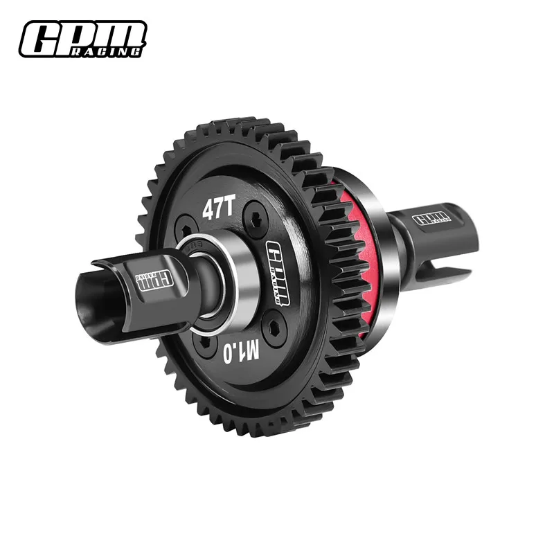 GPM 20CrMnTi St + 7075 Alloy Center Complete Diffs 47T/50T لـ ARRMA OUTCAST 6S 1/8 Kraton V6 EXB Notorious 1/7 MOJAVE BIG ROCK