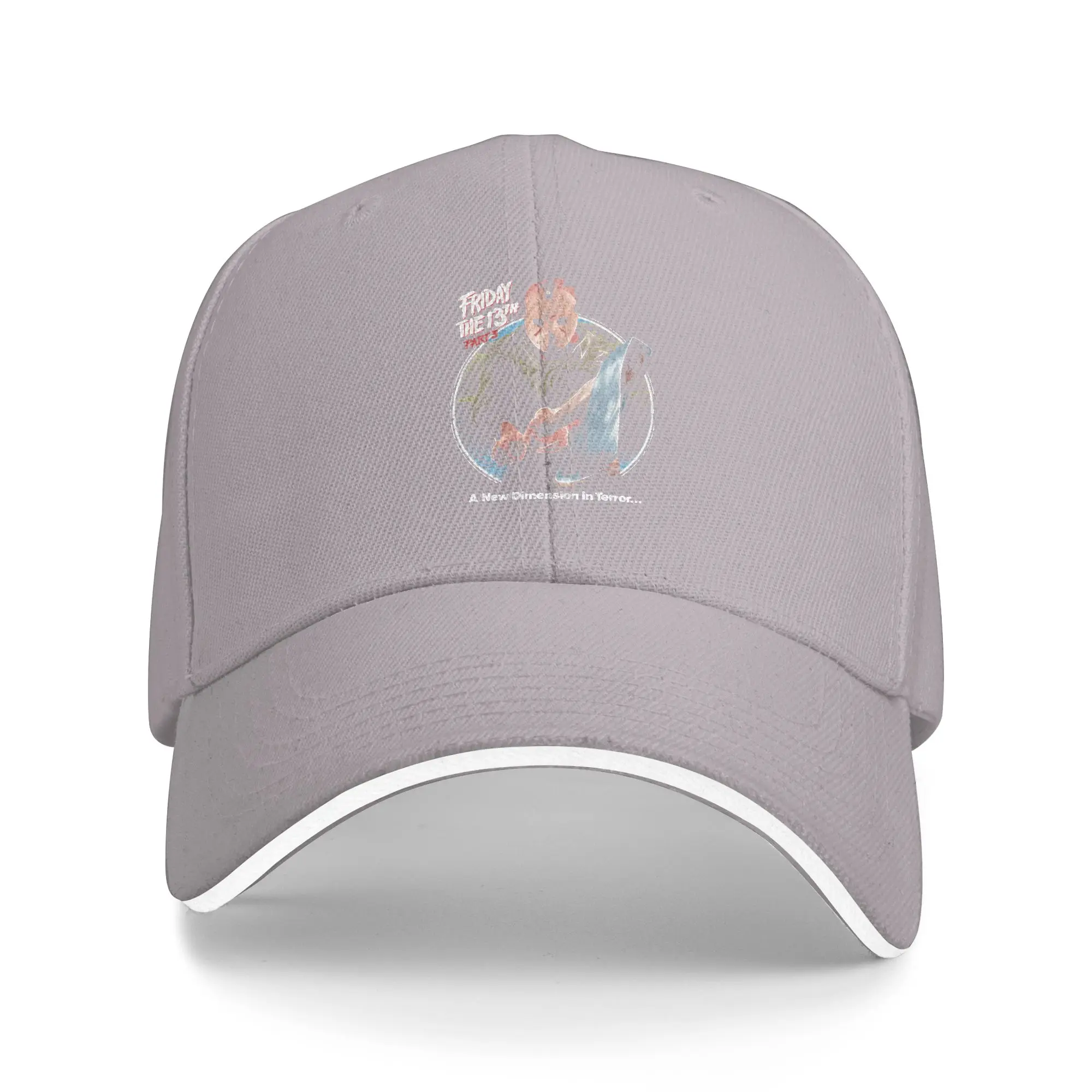 Hot Sale Friday the 13th  Jason Voorhees  Slasher Baseball Cap  Summer Cap For Women  Road Travel Cap For Women