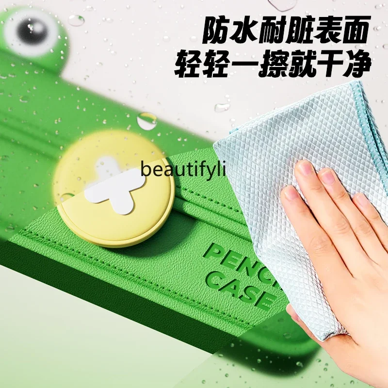 Pencil case, stationery box, primary school students, large-capacity boys and girls, cute, simple and high-value.