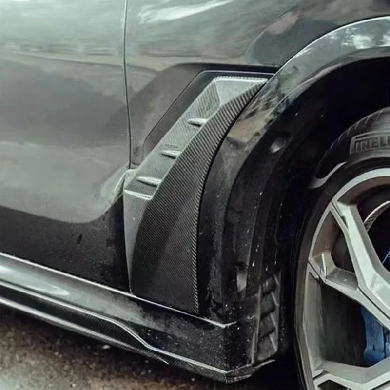 لـ s X6 G06 2020-2024 ألياف الكربون ورقة مجلس عجلة قوس الديكور #6