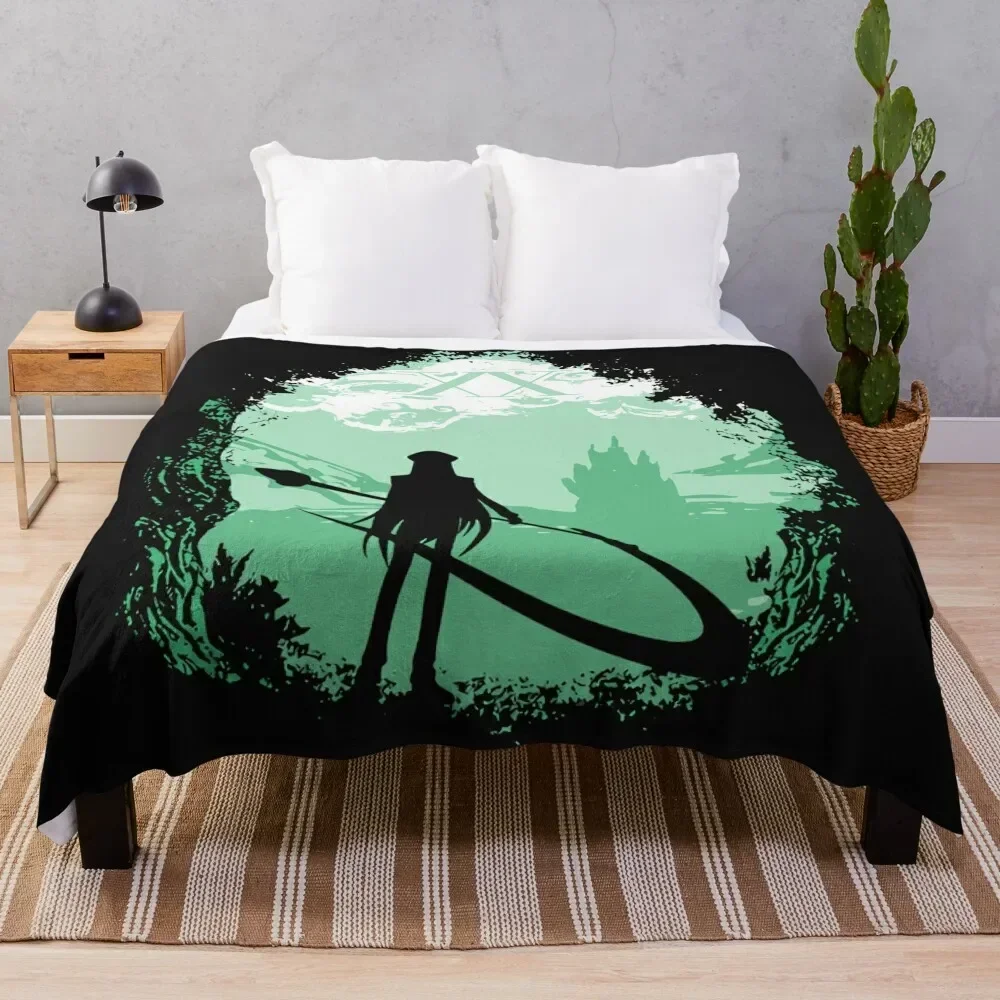 

anime hunter x Throw Blanket For Baby Plaid on the sofa Bed Fashionable Sofa Throw Blankets