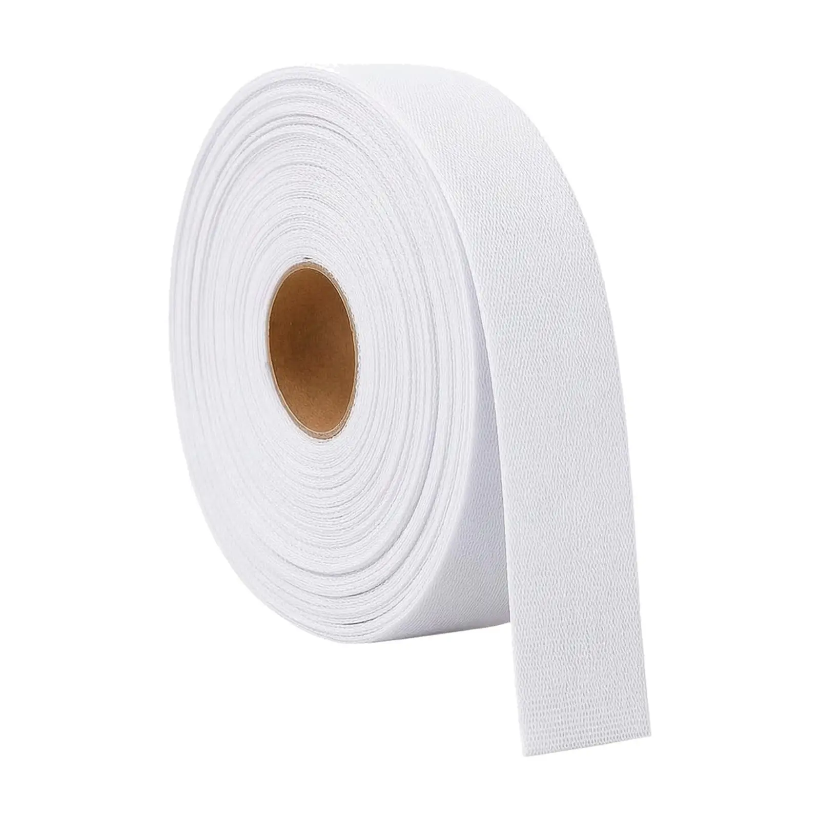 Fishbone Hem Binding Strip White Woven Sewing Tape for Delicate Fabric Curved Hem Finish Tailor Tool Hand Tear Roll