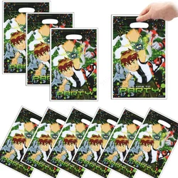 Ben 10 Birthday Decoration Party Gift Bags Plastics Candy Loot Bag Kids Boy Girl Birthday Decoration Supplies Baby Shower Toys