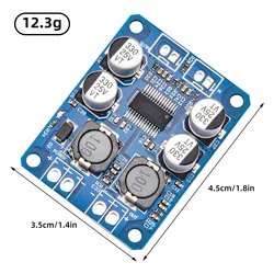 TPA3118 30W 60W Mono Digital Audio Power Amplifier Board Amp Module 4-8ohm Class D Amplifier PBTL DC 8~24V