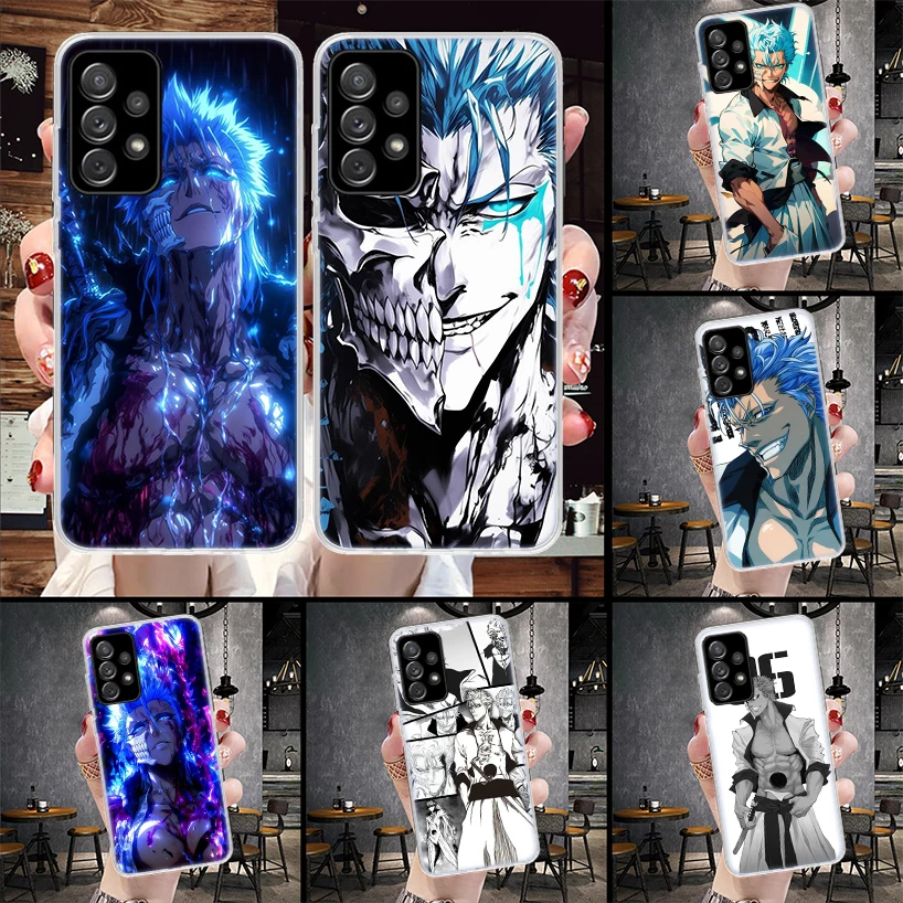 Grimmjow 6 Bleach Soft Phone Case For Samsung Galaxy S26 S25 Edge S24 FE S23 S22 Ultra S21 Plus S20 + Art Fundas Back Cover Gala