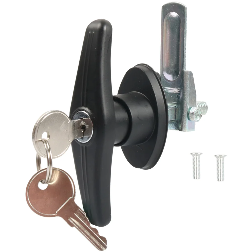 Zinc Alloy T Handle Lock Kit for Camper Truck For RV Storage Doors with Keys Designed for Harsh Outdoor Conditions